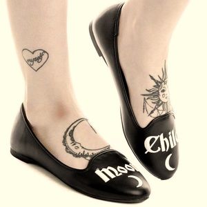 Killstar Moon Child Gothic Flats